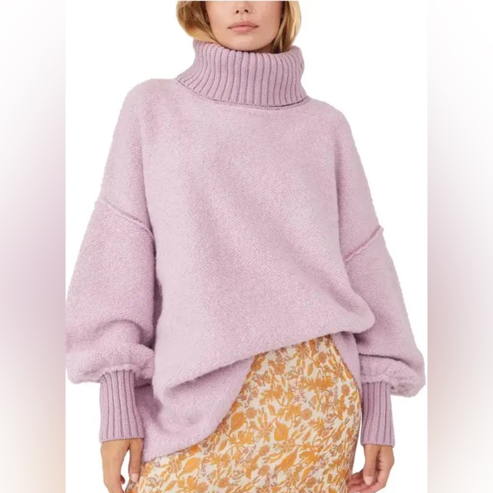 Free People Milo turtleneck sweater size XS - Picture 3 of 7